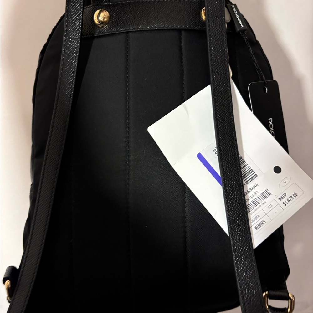 NWT $1700 Dolce & Gabbana Vulcano Women’s  Backpack 100% Authentic - Picture 12 of 17